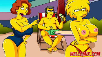 The Simptoons Comics: Bitching in the Caribbean Part 02 with big ass and blowjob scenes