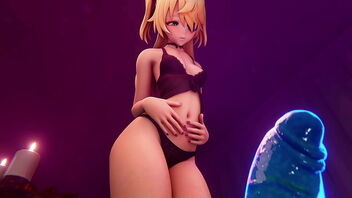 Fischl gets a special delivery of pleasure in this hentai video.